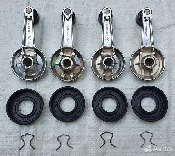 Хром ручки стеклоподъёмников для Ваз 2103 / 2106