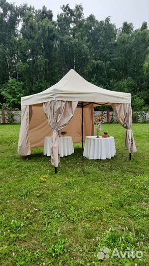 Аренда Шатра, столов, лавочек