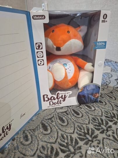 Мягкая игрушка ночник baby doll