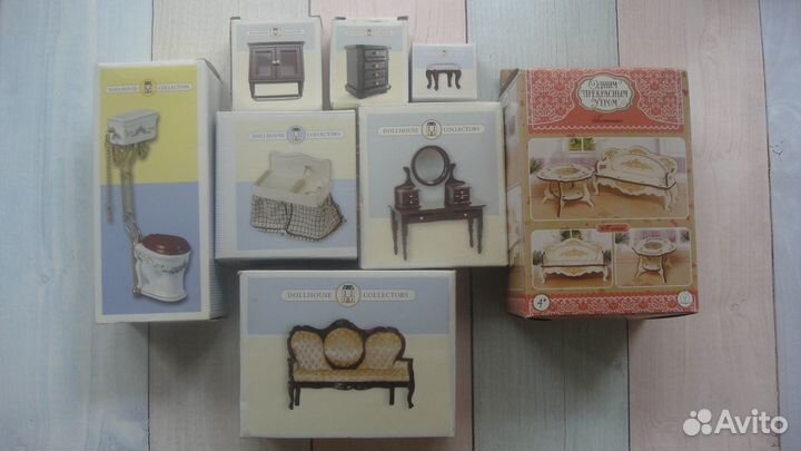 Мебель для кукольного домика Миниатюра 1:12