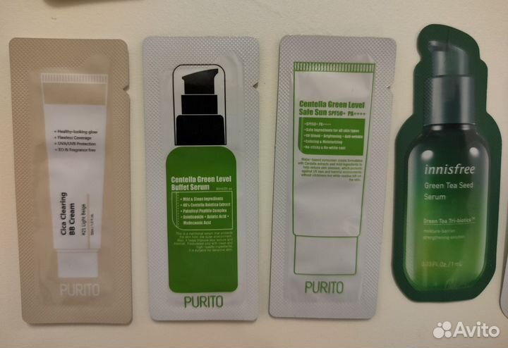 Пробники корейской косметики из Кореи