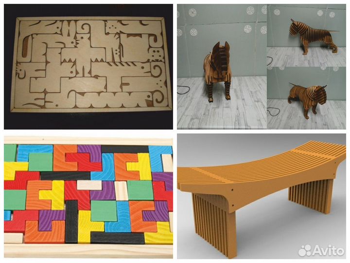 Мега архив макетов для фрезера / лазера чпу