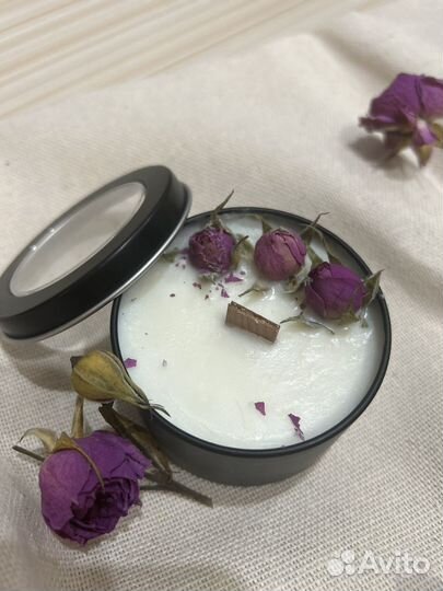 Свечи ручной работы с тайным посланием