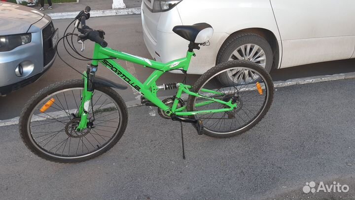 Двухподвесный велосипед