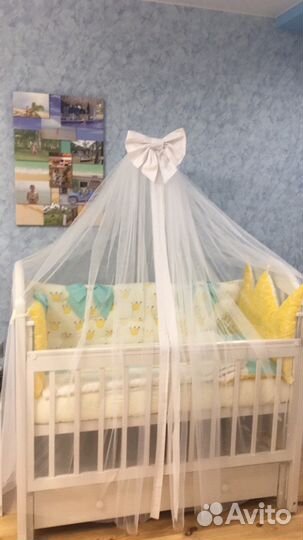 Комплект в кроватку для принцессы