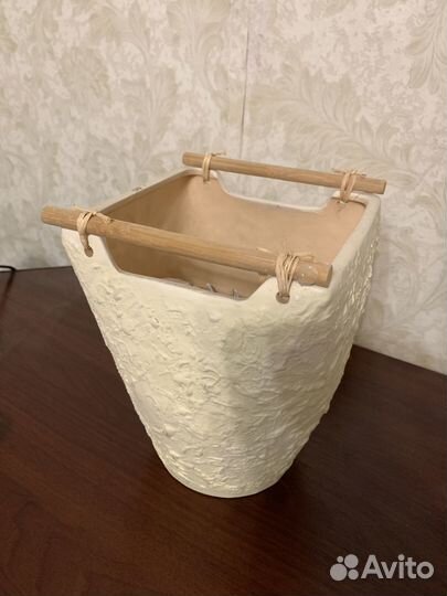 Горшок кашпо керамический