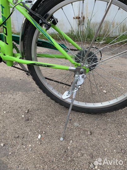 Велосипед складной с корзиной