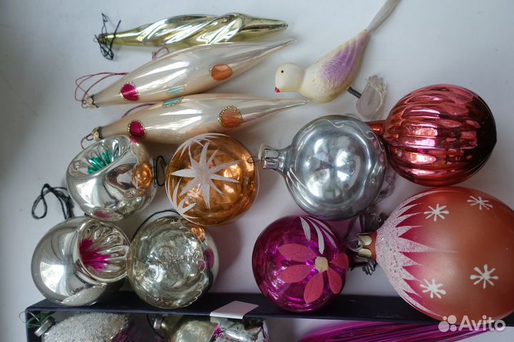 Елочные игрушки СССР