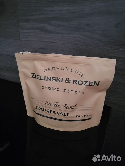 Соль для ванны Zielinski&rozen, Vanilla blend