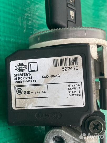 Замок зажигания Nissan Primera P12