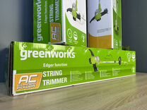 Триммер электрический greenworks