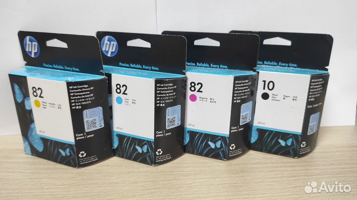 Комплект картриджей HP 82