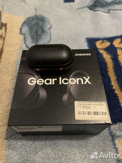 Беспроводные наушники samsung gear iconx 2018