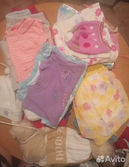 Вещи пакетом на девочку 86-98