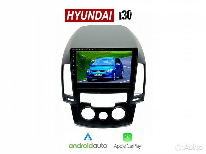 Topway Hyundai i30 1gh конд LTE CarPlay 3/32gb