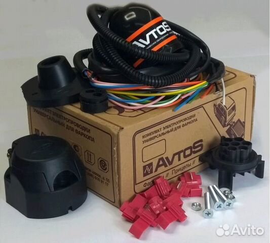 Электрика для фаркопов, розетка фаркопа, вилка