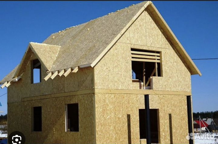 Бригада строителей каркасных домов