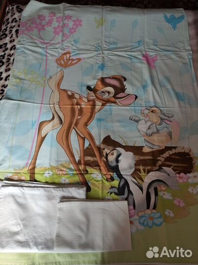 Постельное бельё детское. Пеленки