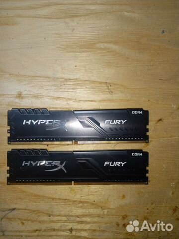 Оперативная память HyperX fury по 8 гб купить в Москве | Электроника ...