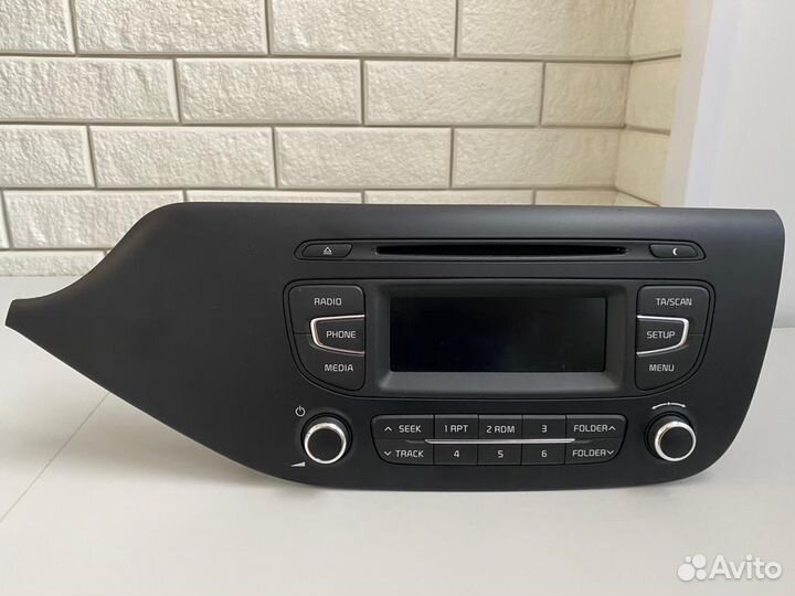 Штатная магнитола kia ceed jd