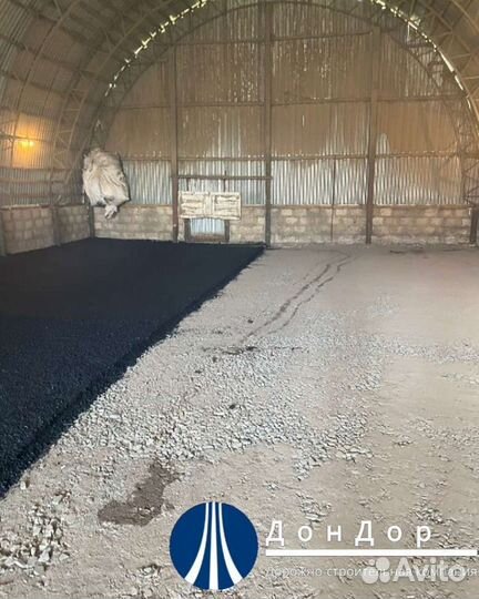 Асфальтирование ангаров складов дворов дорог улиц