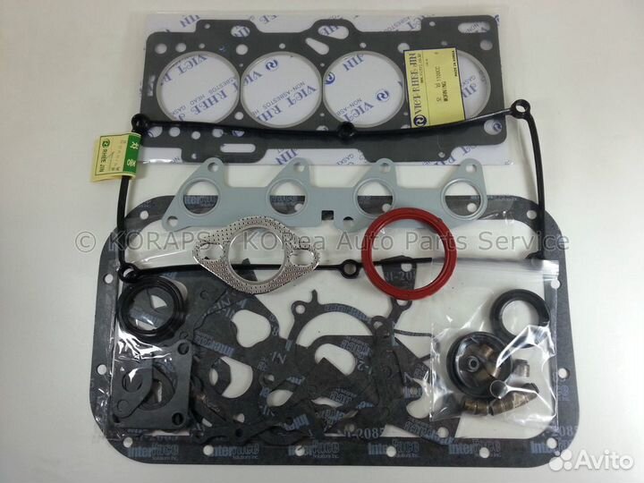 Комплект прокладок для корейских авто