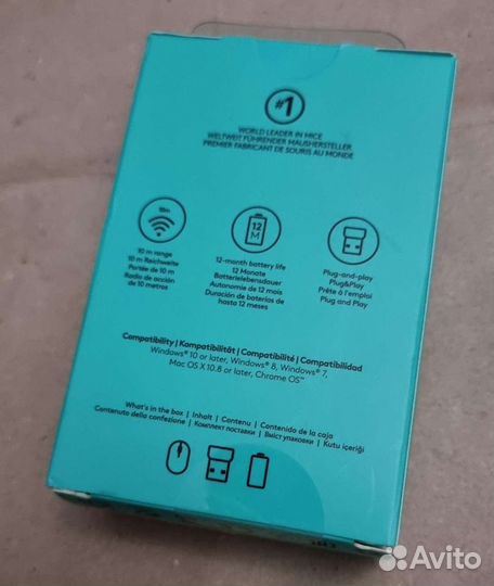 Беспроводная мышь logitech m 170 новая ориг