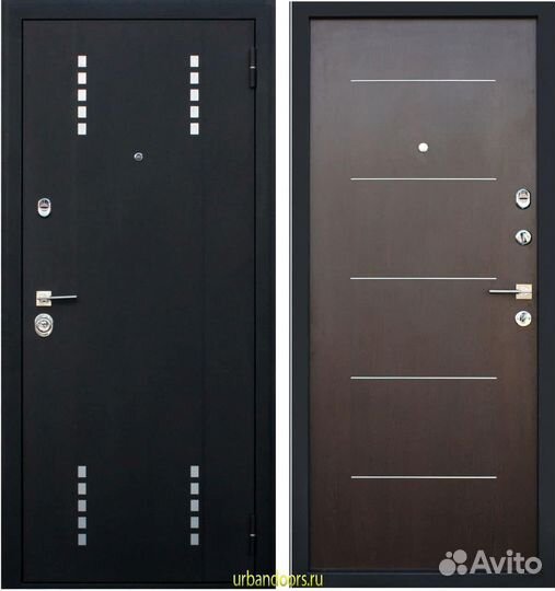 Двери входные с коробкой