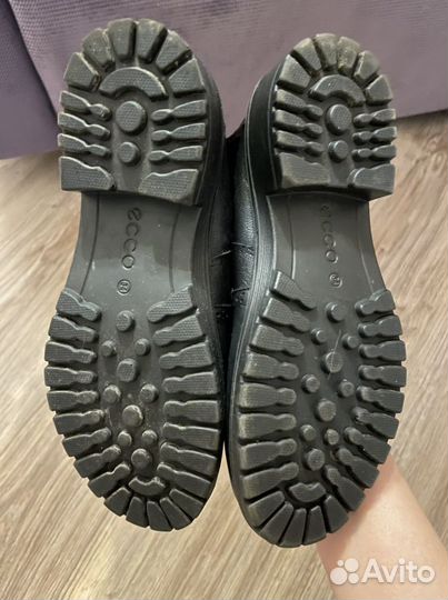 Сапоги детские зима ecco