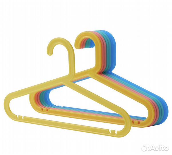 Плечики вешалки детские Икеа Багис новые 8 шт
