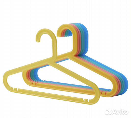 Плечики вешалки детские Икеа Багис новые 8 шт
