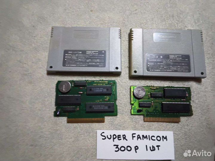 Картриджи dendy, sega, super famicom