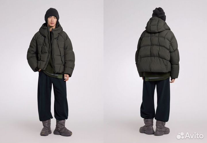 Пуховик Мужской Дизайнерский jnby