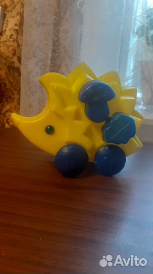 Ежик на колесах игрушка СССР