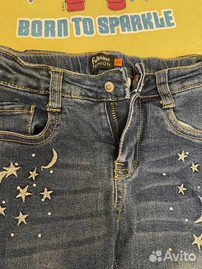 Детские вещи пакетом для девочек 104 110