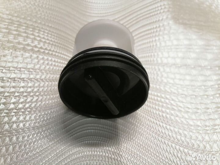 Заглушка-фильтр насоса стиральной машины