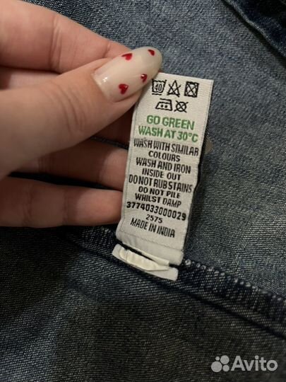 Джинсовое платье