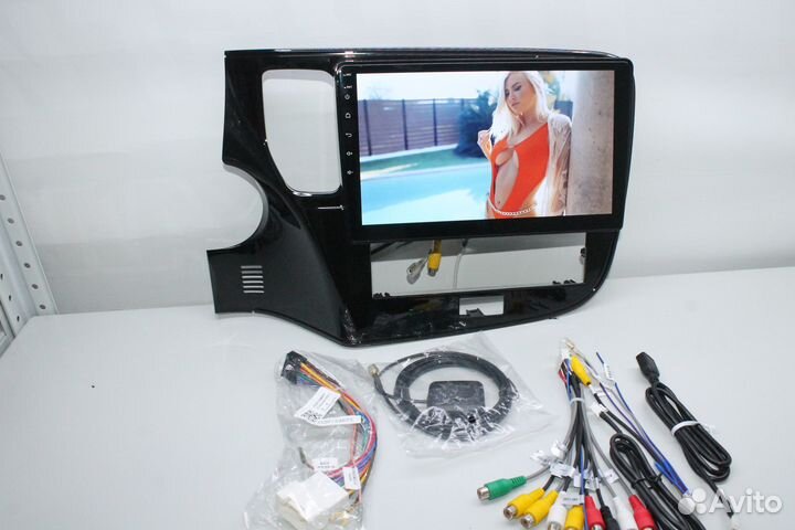 Штатная магнитола mitsubishi outlander