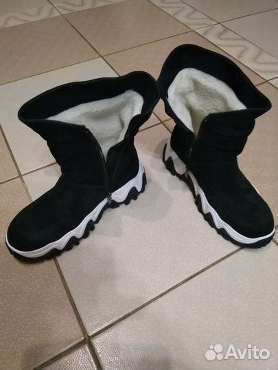 Полусапоги женские зимние