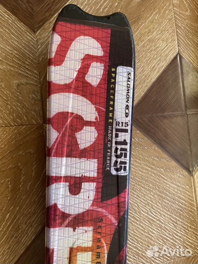 Горные лыжи salomon L155 spaceframe