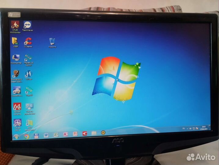 Монитор широкоформатный 19