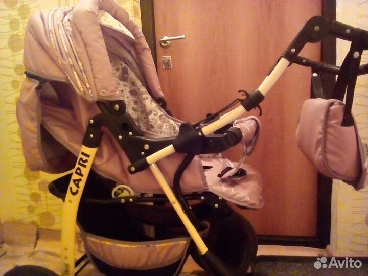 Детская коляска трансформер 2 в 1 capri