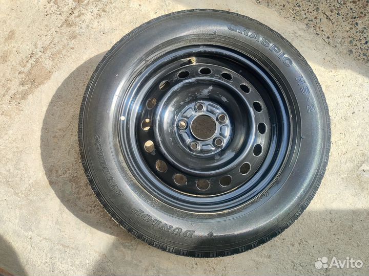 Колесо в сборе J16x6 1/2 JJ DOT Dunlop 225/60 R16