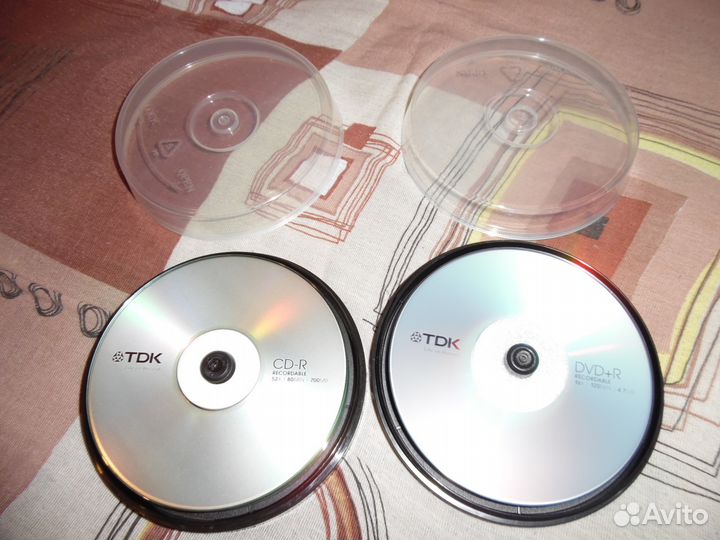 DVD диски и конверты
