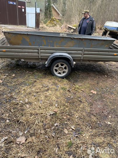 Алюминиевая лодка бу