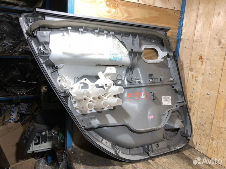 Обшивка задней правой двери Renault Scenic 2 79009