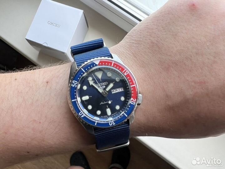 Seiko srpd87 pepsi MOD. (SKX007)