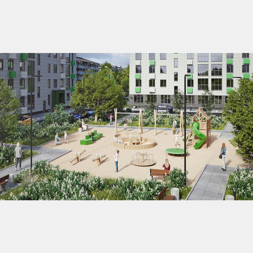 1-к. квартира, 43 м², 8/9 эт.