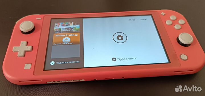 Nintendo switch lite прошитая