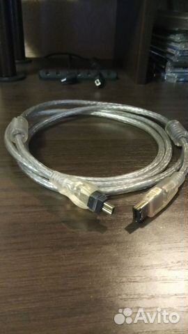 Кабель Fireware (ieee1394) 4pin-6pin